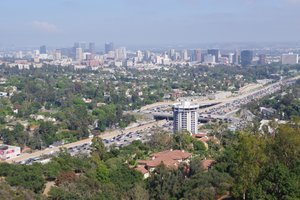 LA view from the Getty