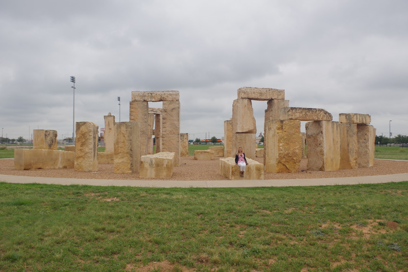Copy of Stonehenge in the middle of Texas...
