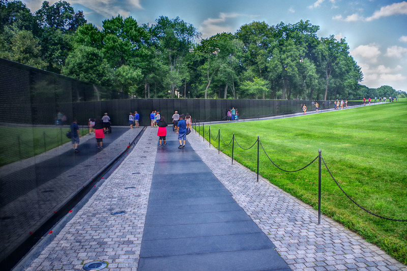 Vietnam War Memorial...for info, Tanya and I both lived in Vietnam....at different time!