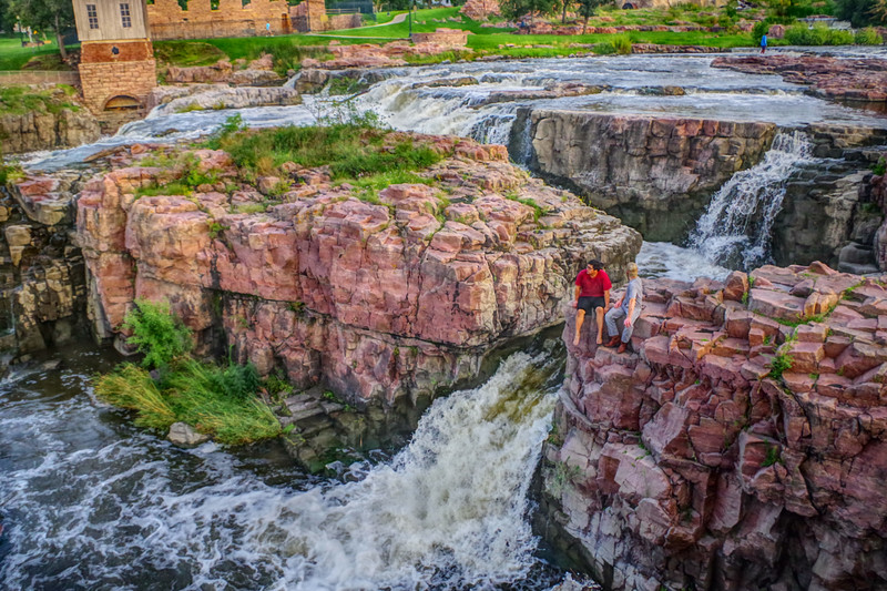 Sioux Falls at sunset...
