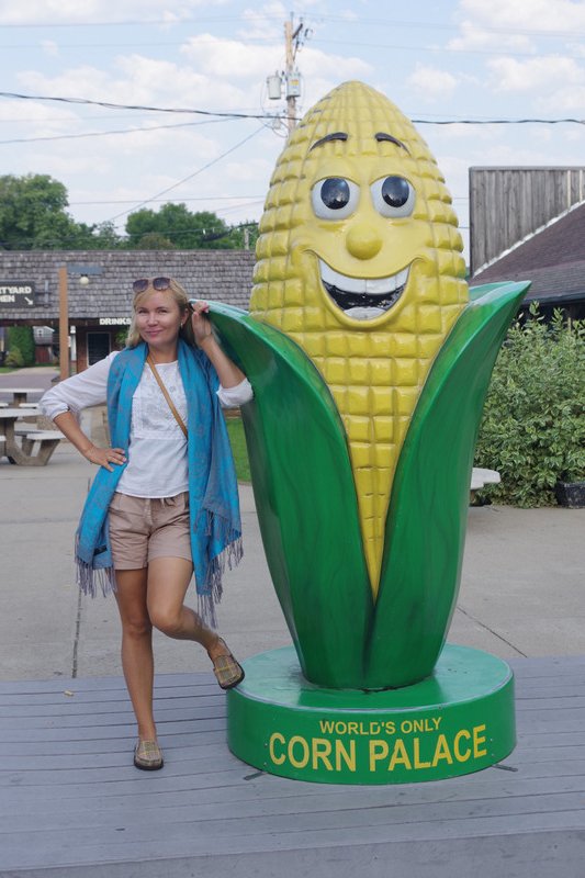 Mitchell...here, corn is king!