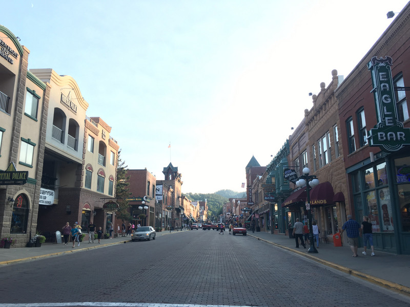 The streets of DeadWood on SD...were we stay after Mt Rushmore...
