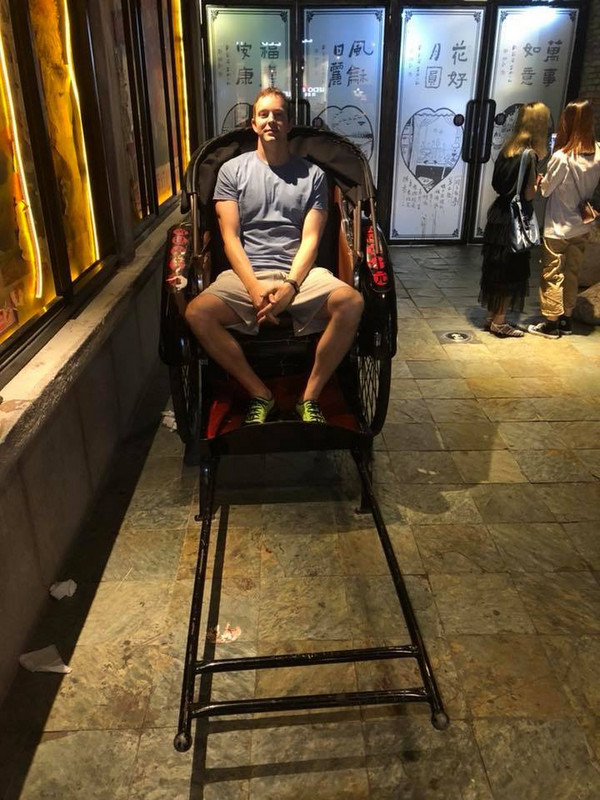 Closest thing to a rickshaw ride