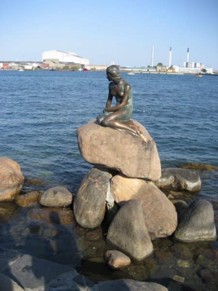 The Famous Little Mermaid Statue