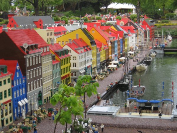 Lego Version of Nyhavn Quay (Copenhagen)