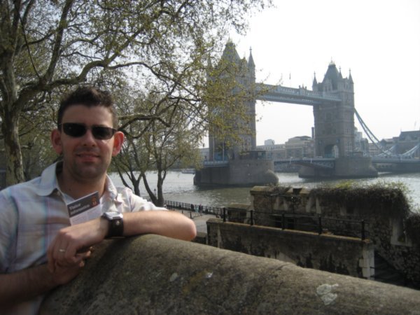 Anth with the Tower Bridge