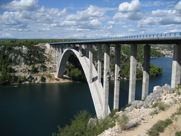 Bridge on the way to Split