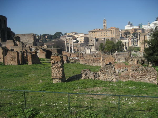 The Roman Forum....