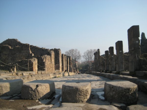 Street in Old Pompeii
