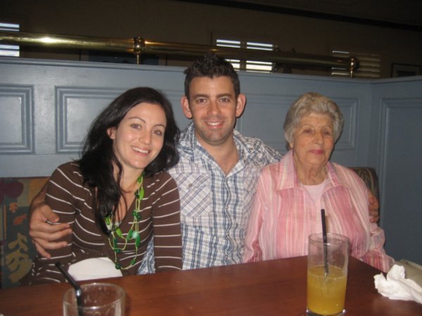 With Nan at Dinner