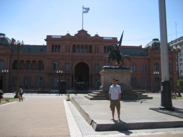 Anth at the Presidential Palace