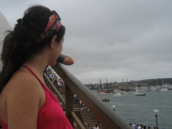 Watching the Tall Ships Sail In