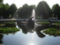 Schonbrunn Fountain in the Evening Sun