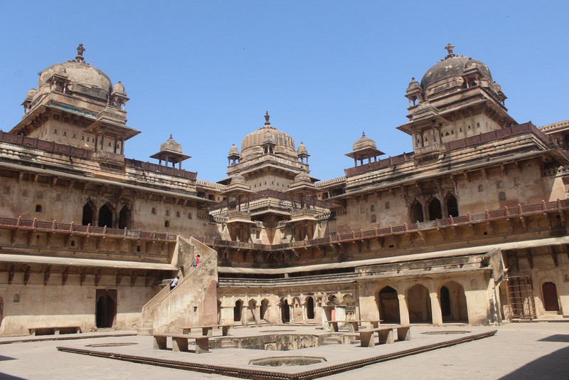 Jahangir Mahal at Orccha Fort