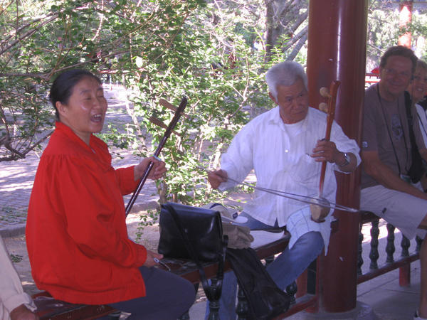 Musicians at the Temple