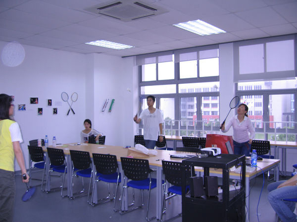 Badminton in the Classroom!