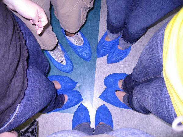 I'm a bit obsessed with our blue feet! 