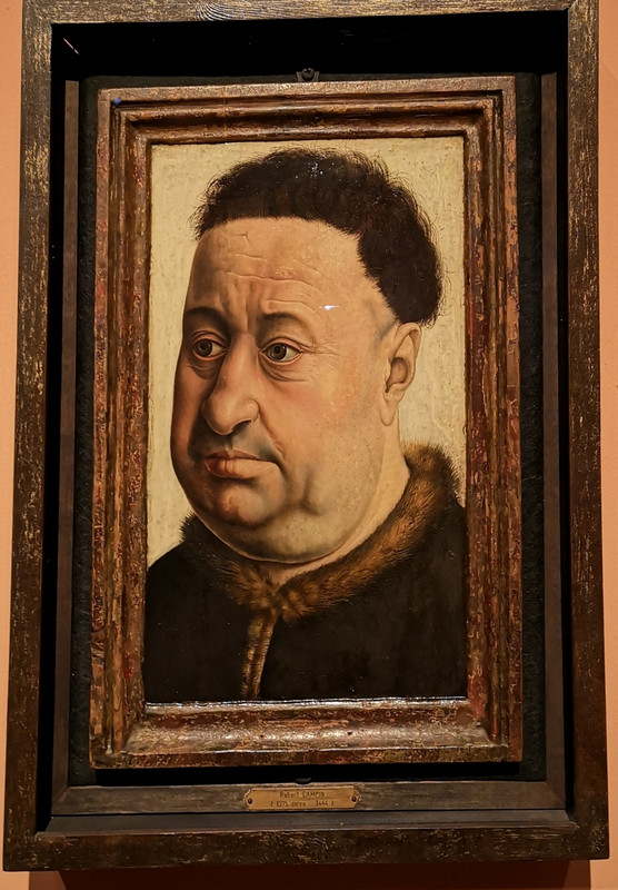 portrait of a fat man Robert Campin