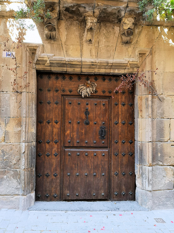 front door Medieval town