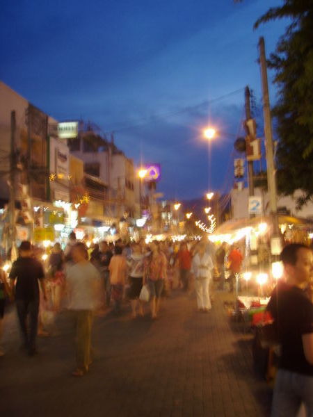 Busy Night Market
