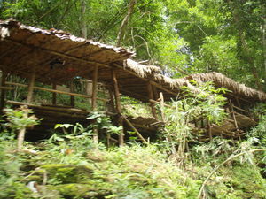 River huts