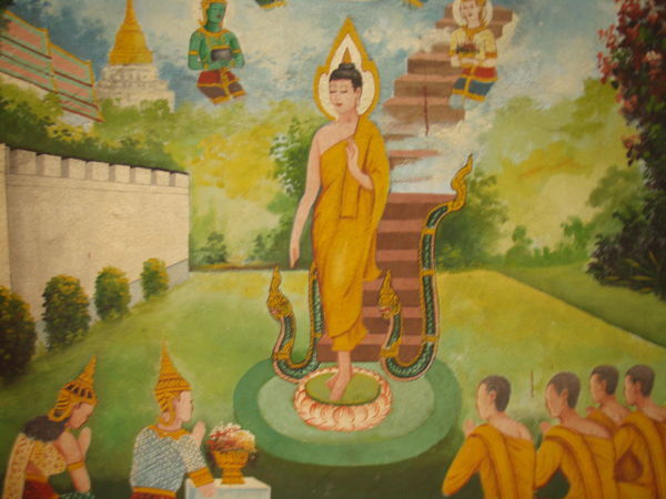 Murals at Wat Chiang Man