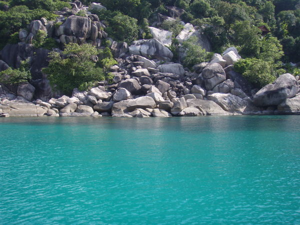 Mango Bay where we scuba dived