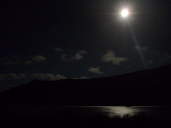 Full moon over Whatamango Bay