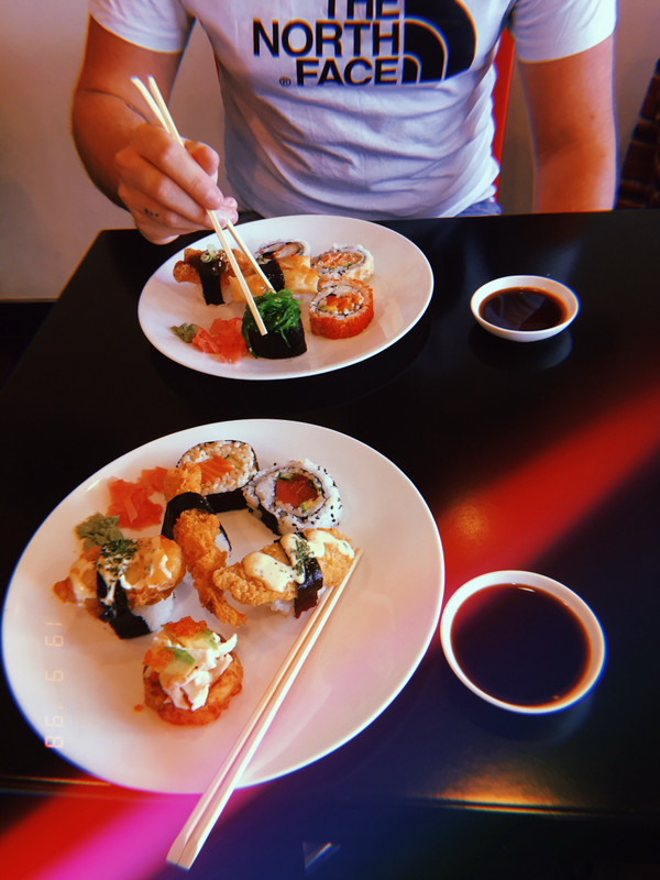 Sushi, yes please.