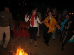 Dancing Around the Fire