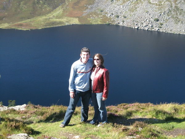 At the Guiness Lake on a beautiful day