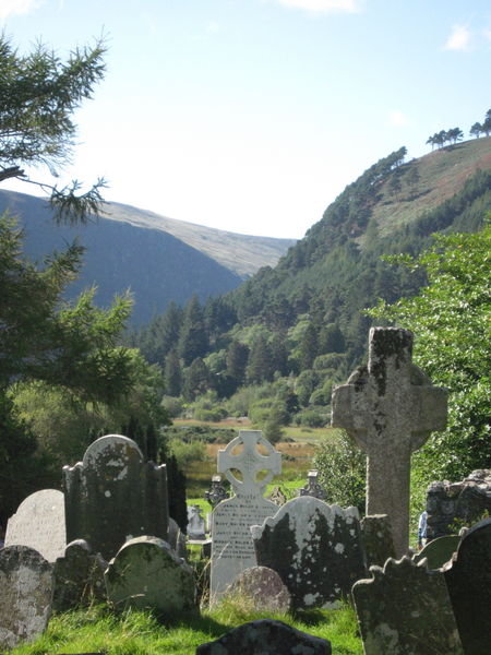 the perfect burial place at Glendaloch