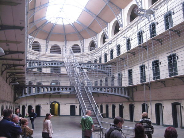 In the last wing built in the Kilmainham Gaol, Dublin