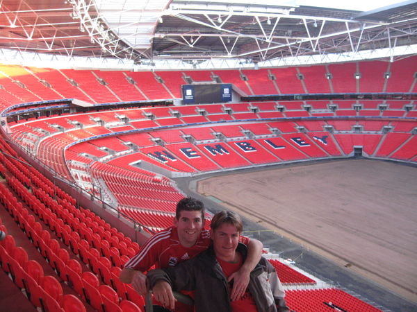 Best Buds at Wembly Stadium
