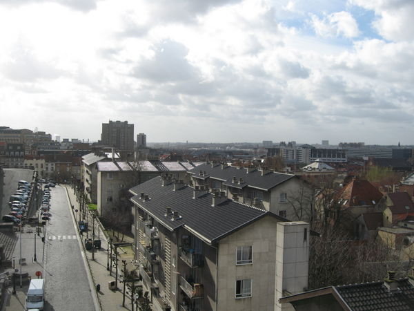 Rooftop view of Brussels