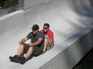 Richard and Mark, the new Aussie bobsled team!