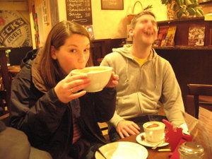 Berlin highlight - Kate's latte.. in a bowl