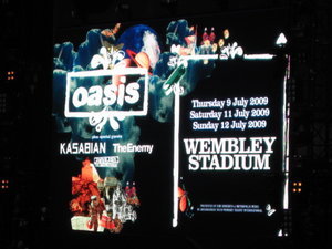Oasis at Wembley
