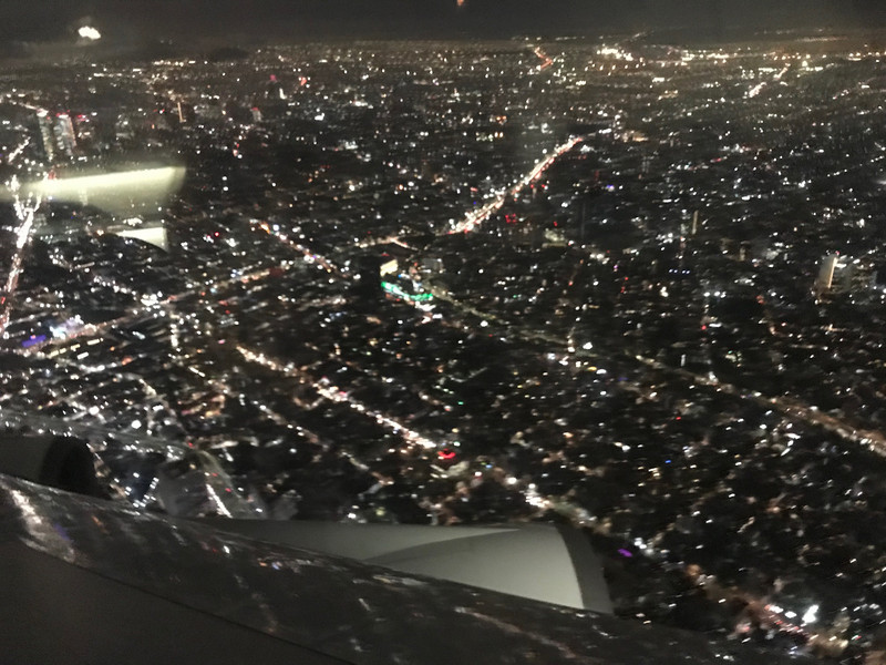 Arriving Mexico City