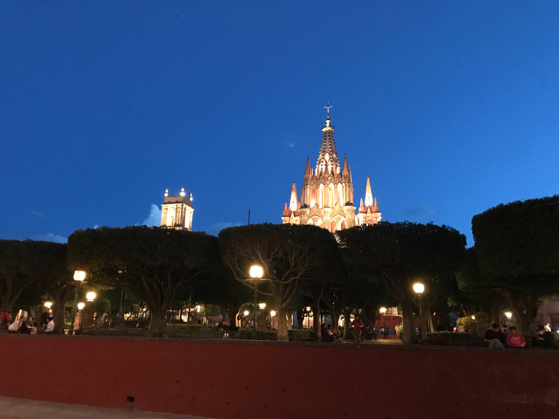 San Miguel at night
