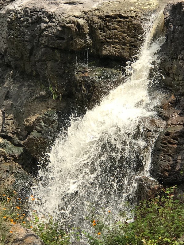 Canyon waterfall 