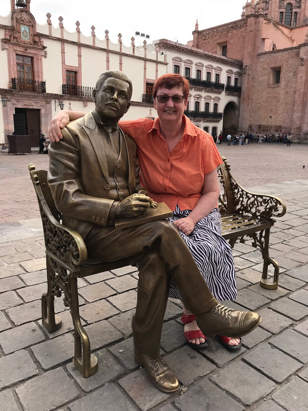 Making friends in Zacatecas