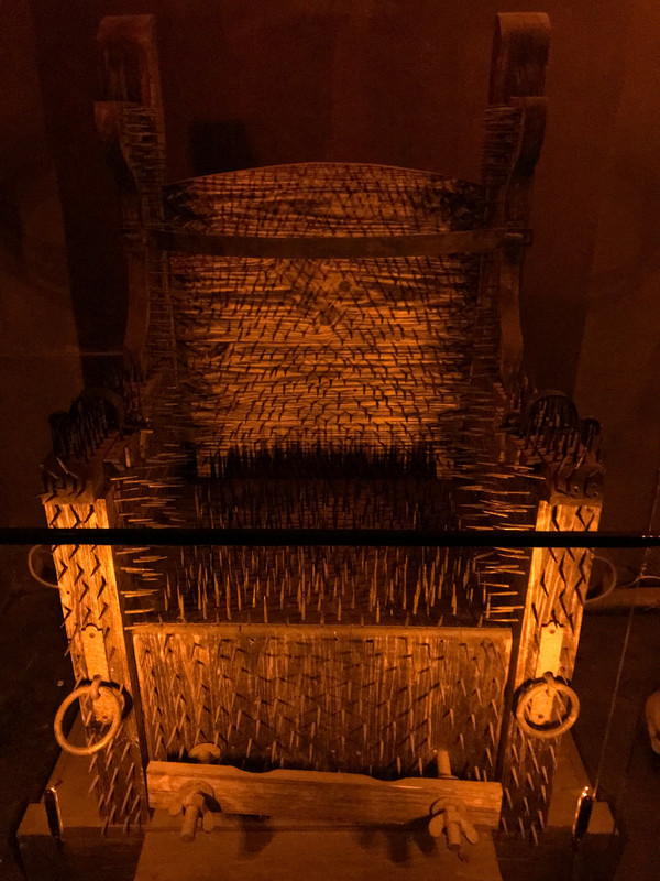 Chair of nails