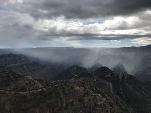Mist over the canyon
