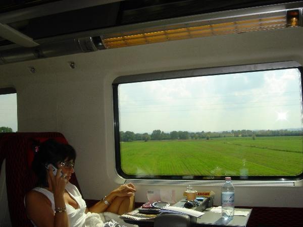 In the Train to Rome
