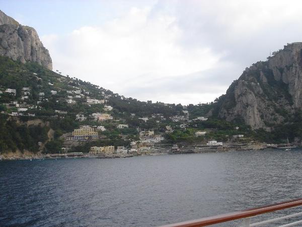 Our First View of Capri