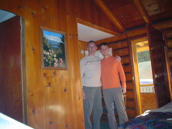 the cabin in gardiner, MT