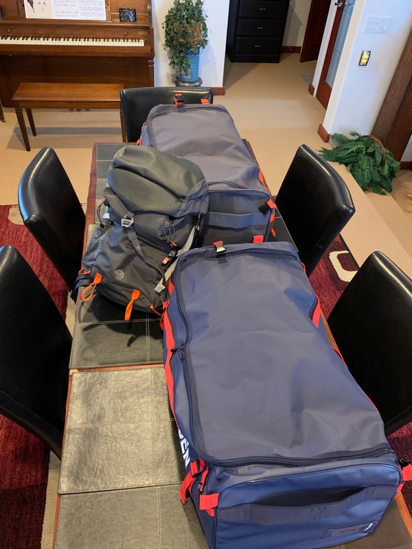 A Backpack & 2 Duffel Bags