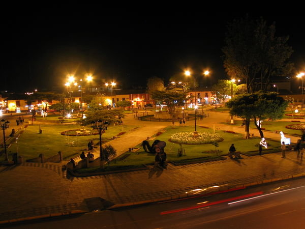 Plaza de Armas from Balcony