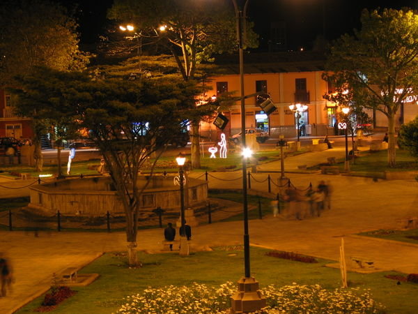 Plaza de Armas from Balcony